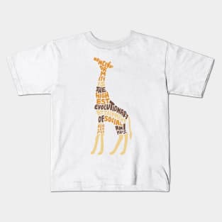 Nonconformity Giraffe Kids T-Shirt